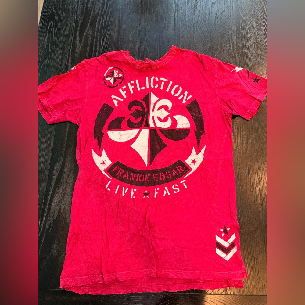 Affliction Crimson Graphic Tee